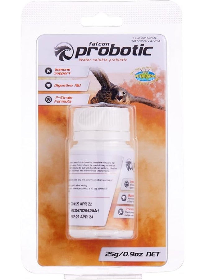 VETAFARM Falcon Probiotic Bird Powder, Easy-Mix Formula Inhancing Digestive Comfort, 25 g - Image 2